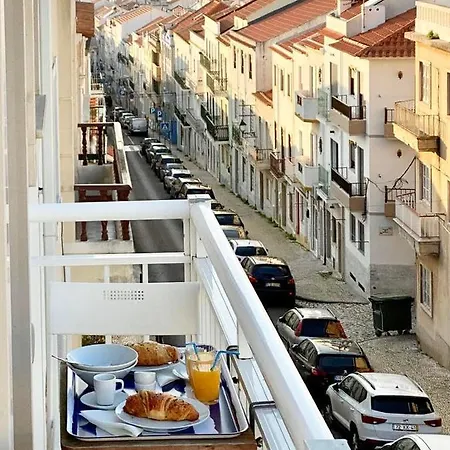 Апартаменты Sea Breeze Ii - Private Sea View Terrace And Office Назаре
